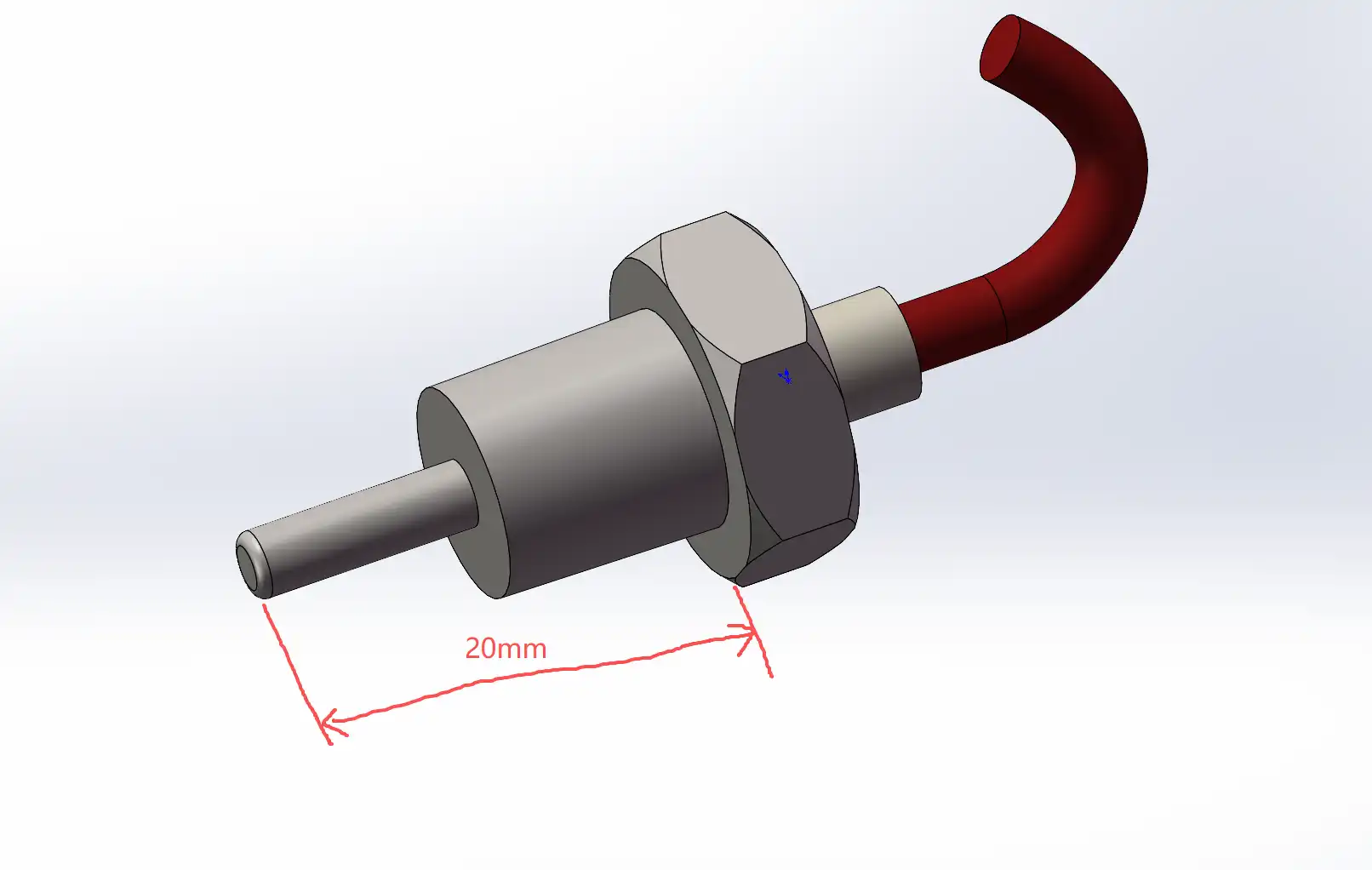 Industrial Threaded Pt1000 Pipeline Sensors Industrial Threaded Pt1000 Pipeline Sensors
