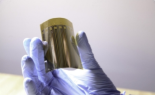 Ultra thin flexible temperature sensor